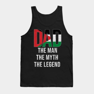 Palestinian Dad The Man The Myth The Legend - Gift for Palestinian Dad With Roots From Palestinian Tank Top